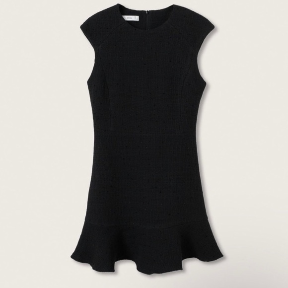 mango tweed dress - Picture 2 of 4